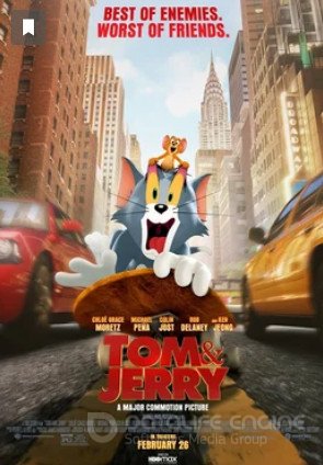 Смотреть онлайн «Том и Джерри (2020)» в хорошем качестве (HD 720p) полностью трейлер
